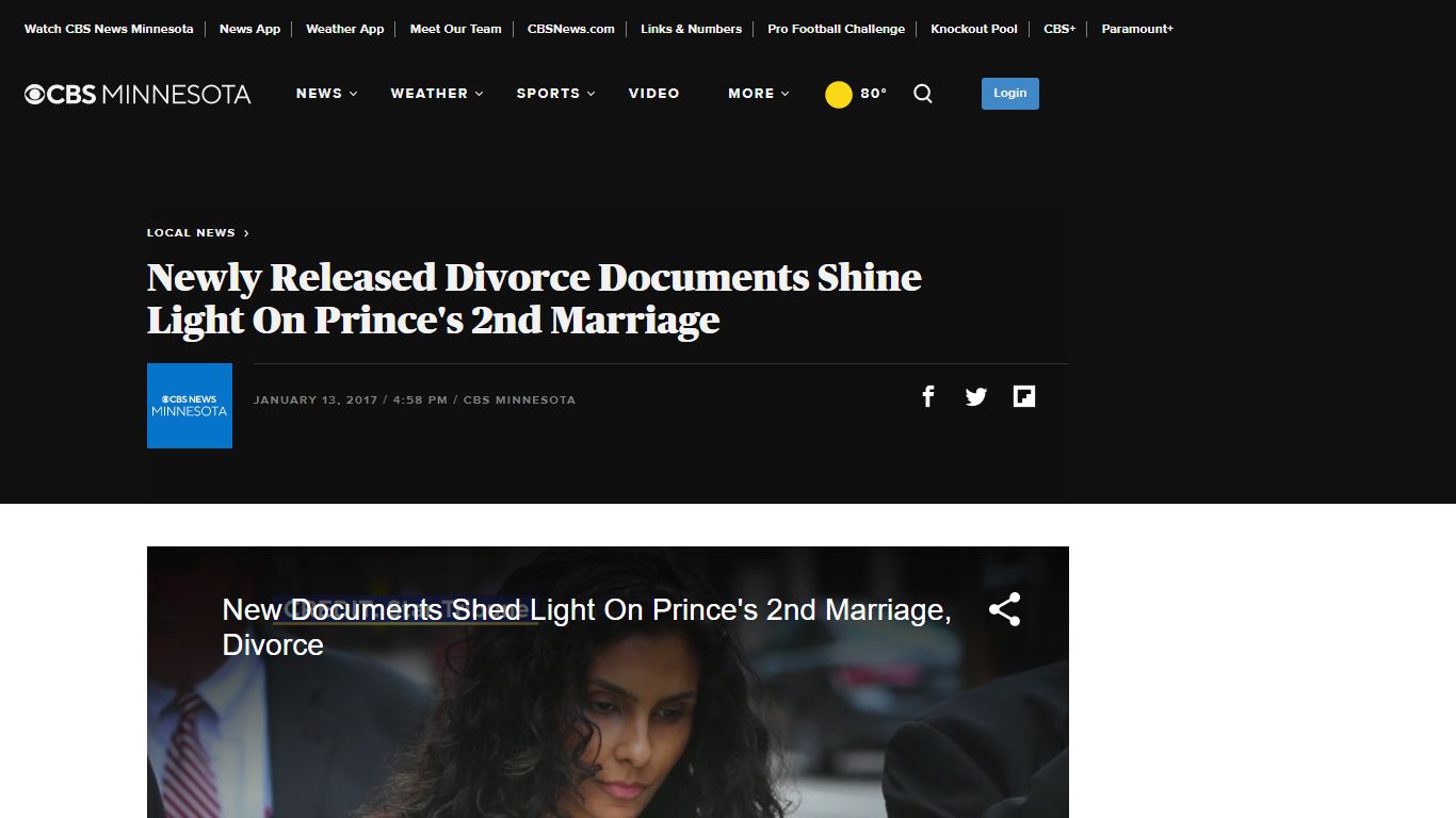 Newly Released Divorce Documents Shine Light On Prince's 2nd Marriage